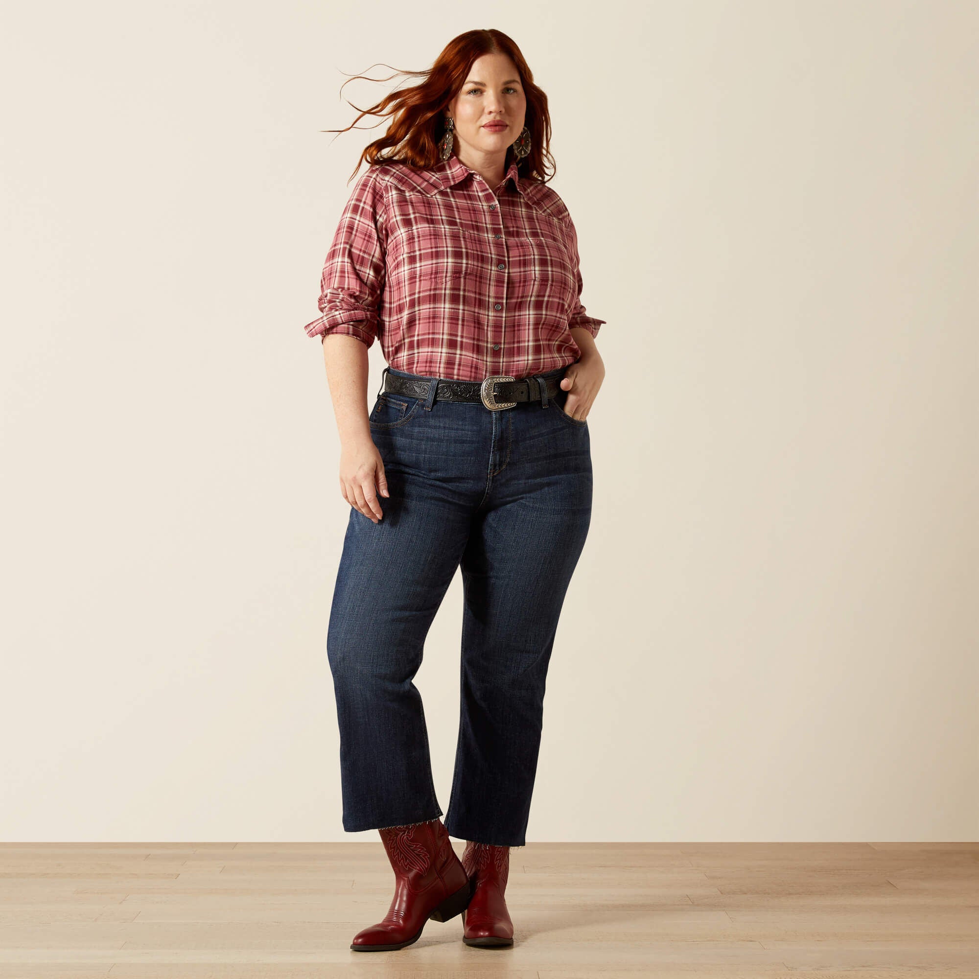 Women|Trends Perfect Rise Lucy Kick Flare Jean | Ariat us