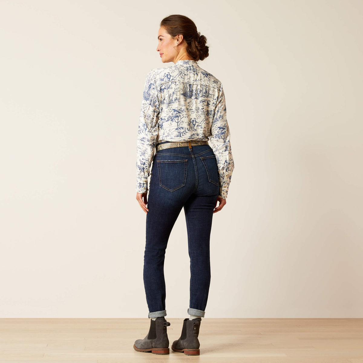 Women High Rise Bridle Skinny Jeans | Ariat near me