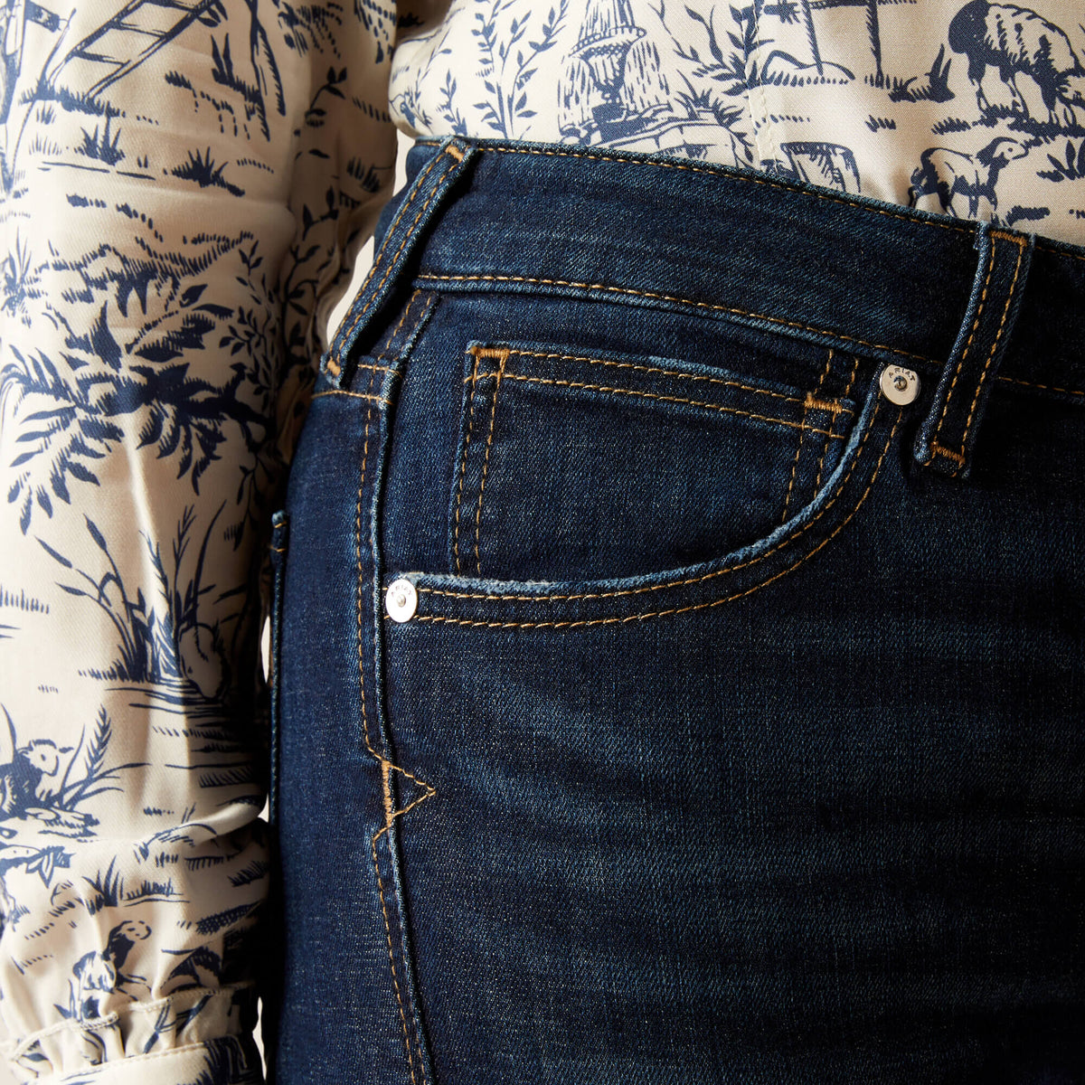 Women High Rise Bridle Skinny Jeans | Ariat near me