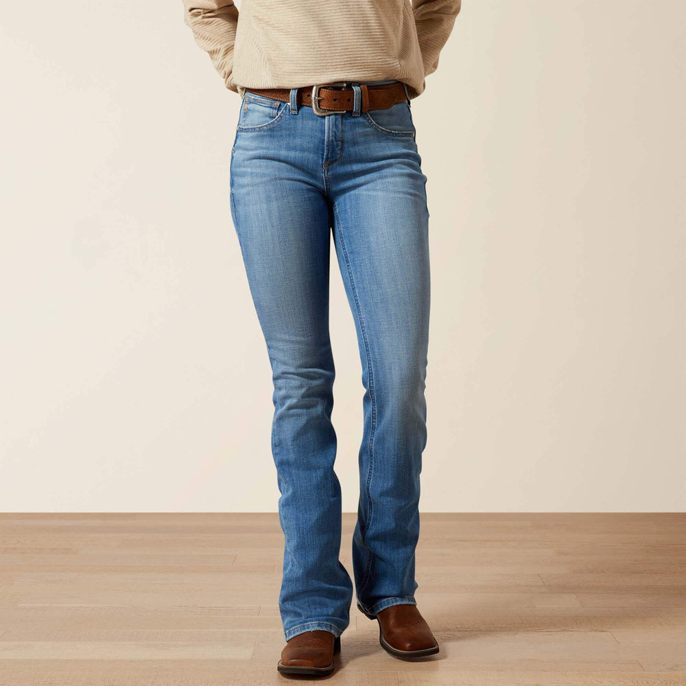 Women|Trends High Rise Camellia Boot Cut Jean | Ariat Online