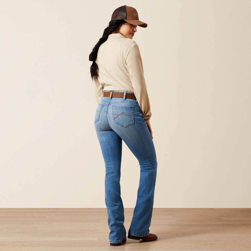 Women|Trends High Rise Camellia Boot Cut Jean | Ariat Online