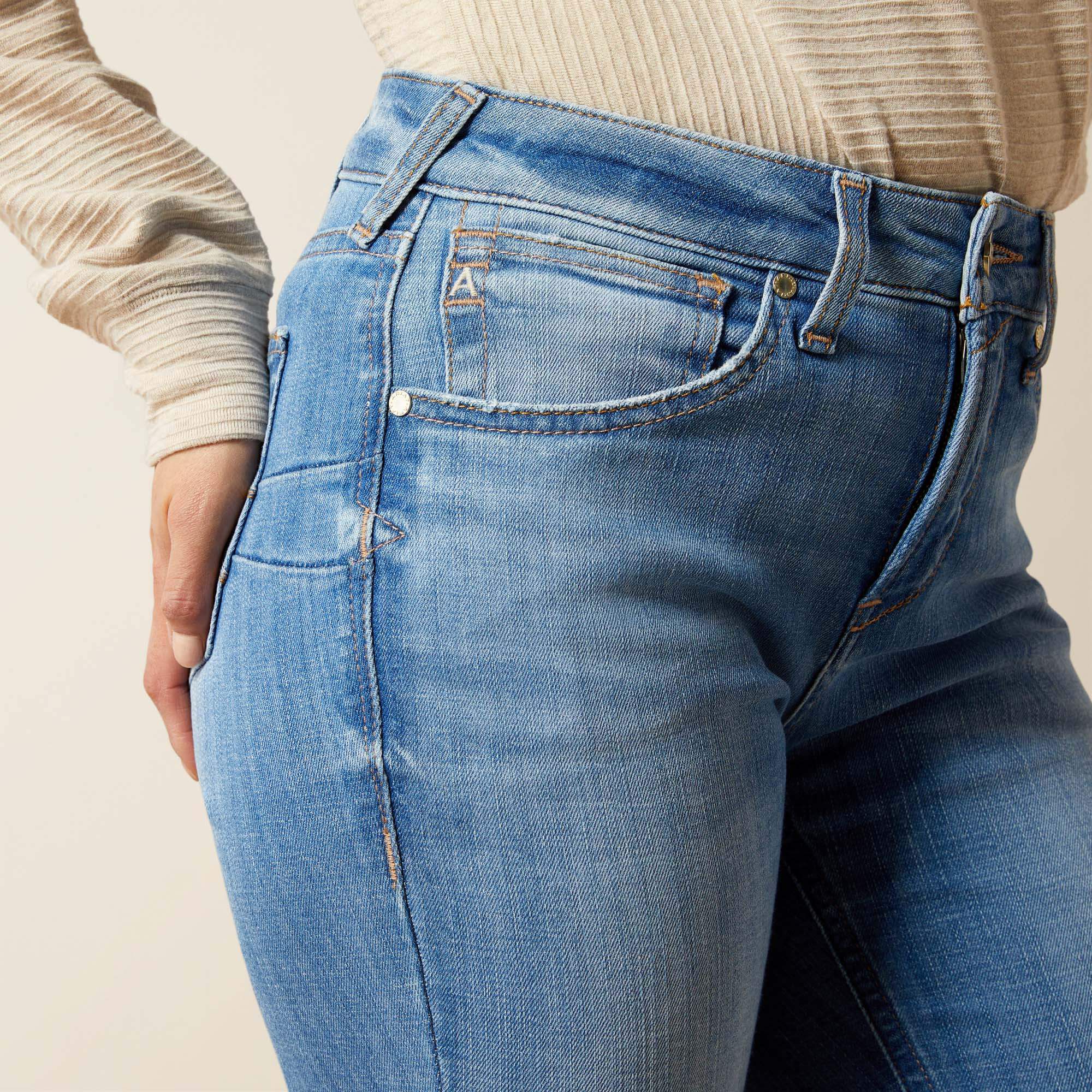 Women|Trends High Rise Camellia Boot Cut Jean | Ariat Online