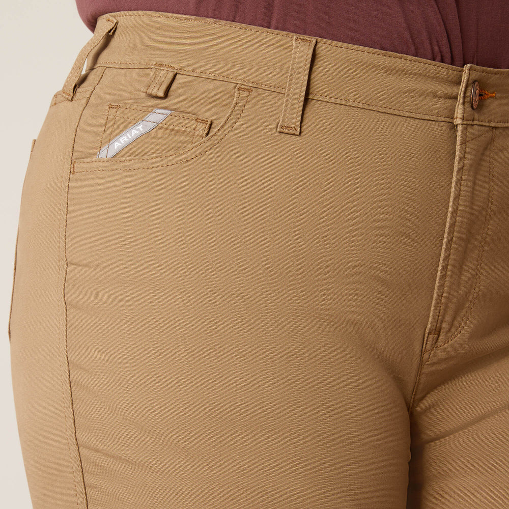 Women Rebar Perfect Rise Made Tough Straight Pant | Ariat