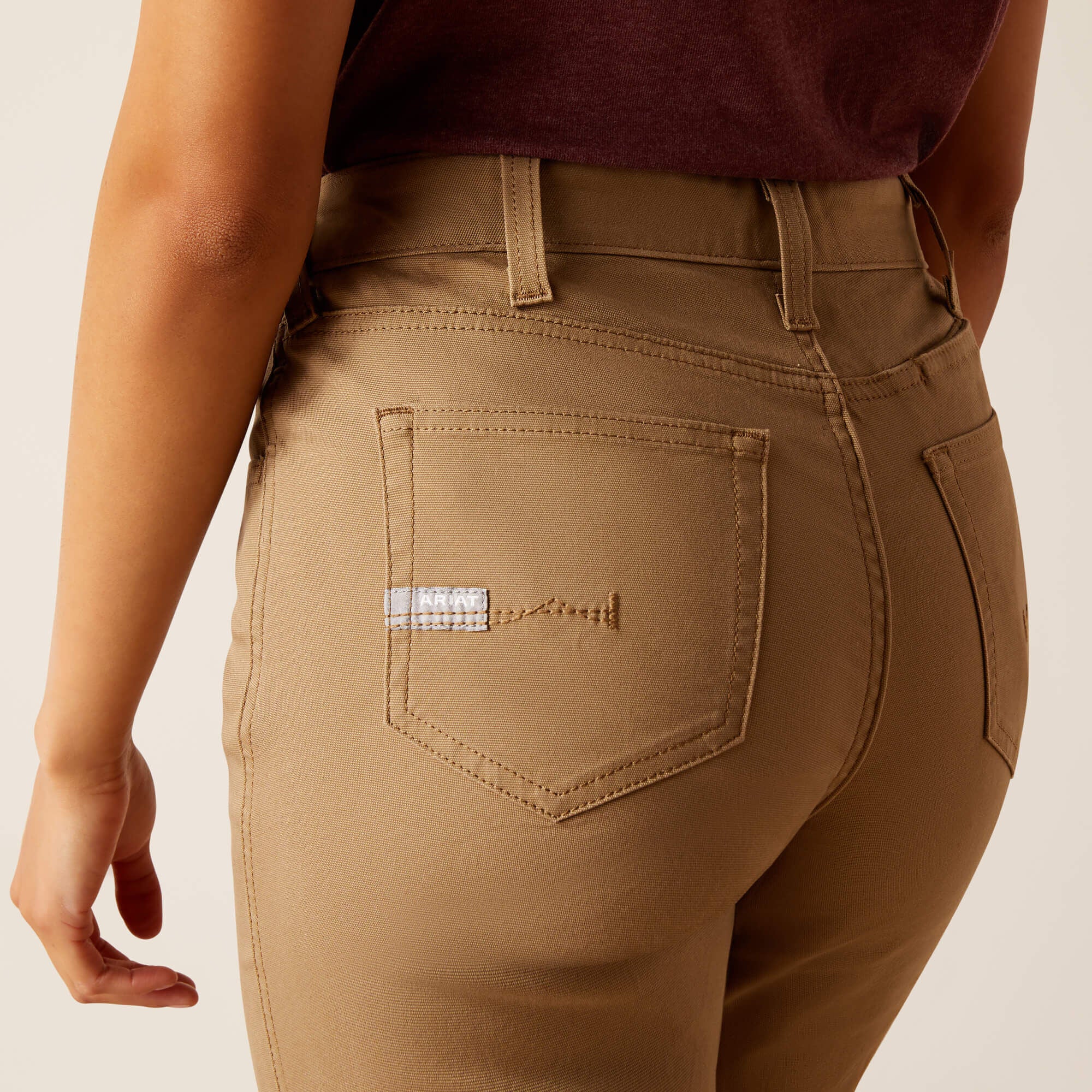 Women Rebar Perfect Rise Made Tough Straight Pant | Ariat