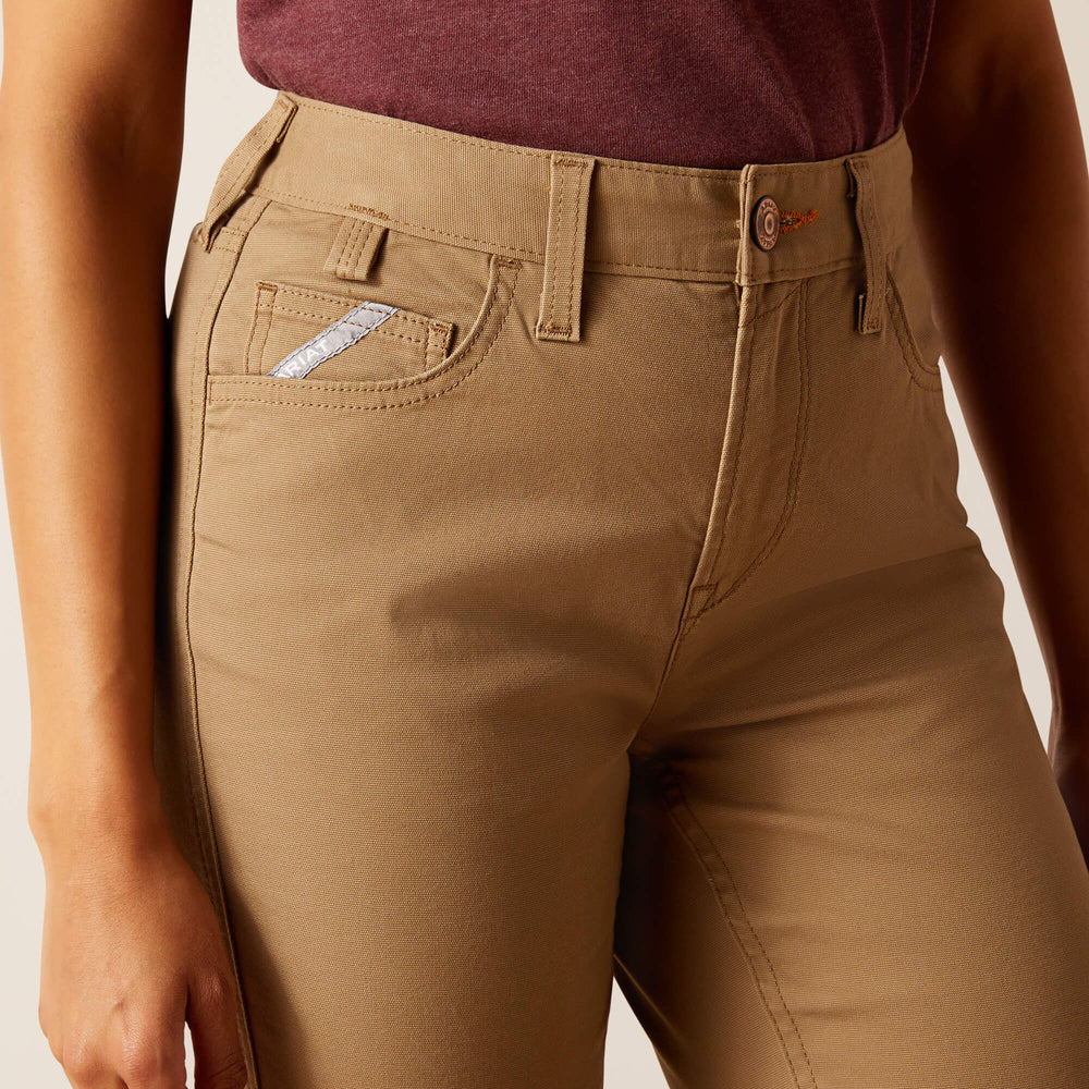 Women Rebar Perfect Rise Made Tough Straight Pant | Ariat
