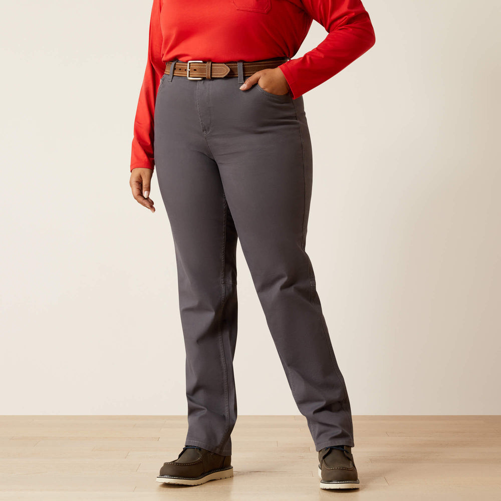 Women Rebar Perfect Rise Made Tough Straight Pant | Ariat Outlet