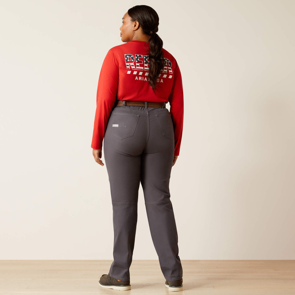 Women Rebar Perfect Rise Made Tough Straight Pant | Ariat Outlet