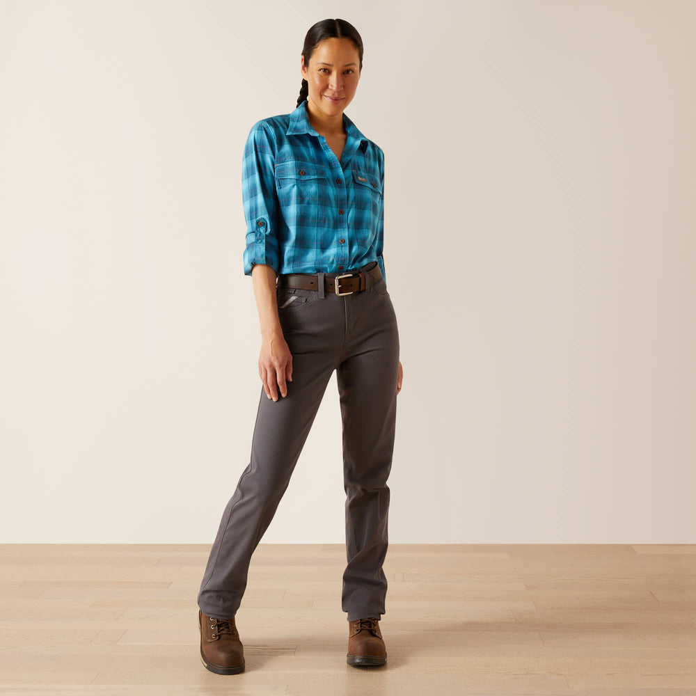 Women Rebar Perfect Rise Made Tough Straight Pant | Ariat Outlet