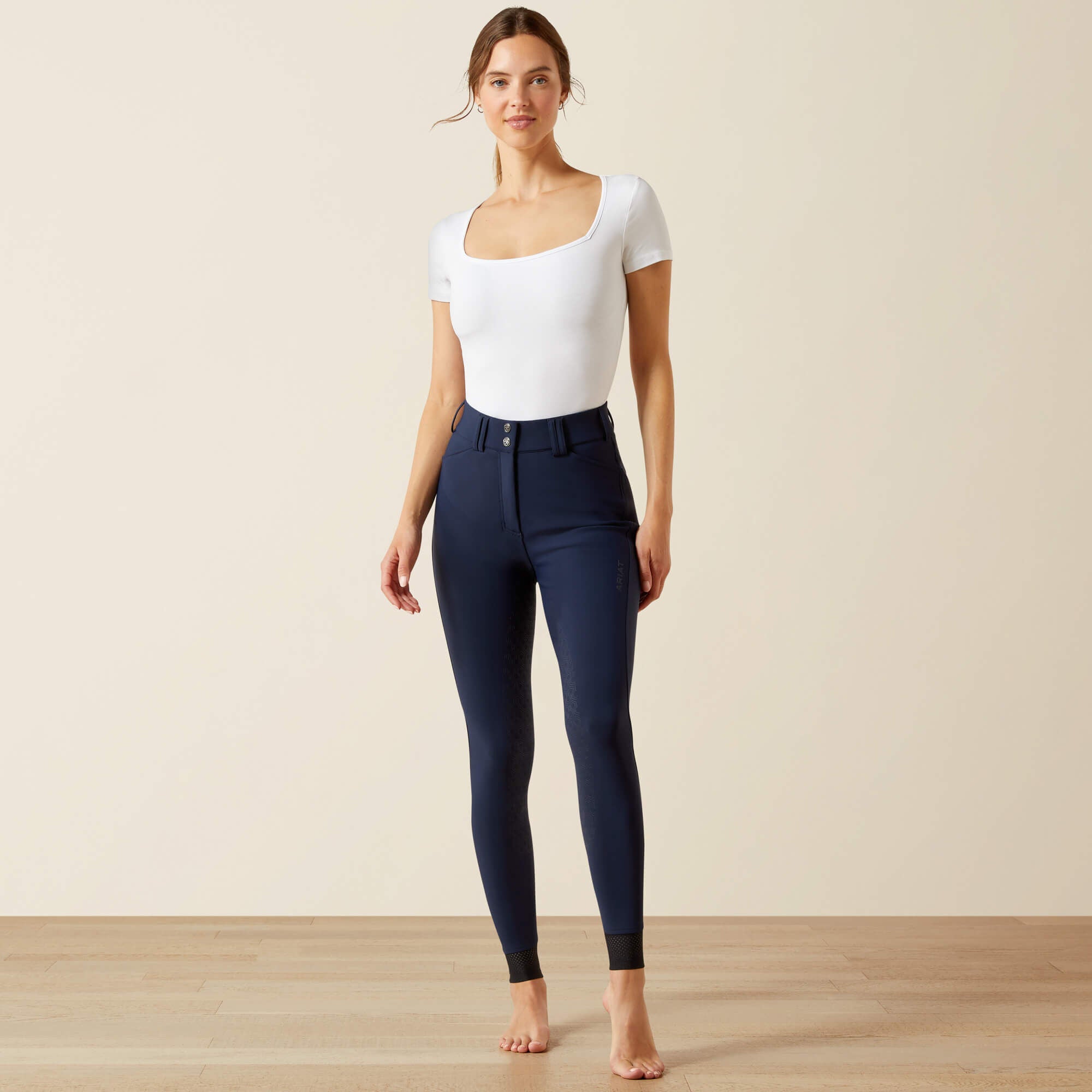 Women Tri Factor Frost 2.0 Full Seat Breeches | Ariat for sale