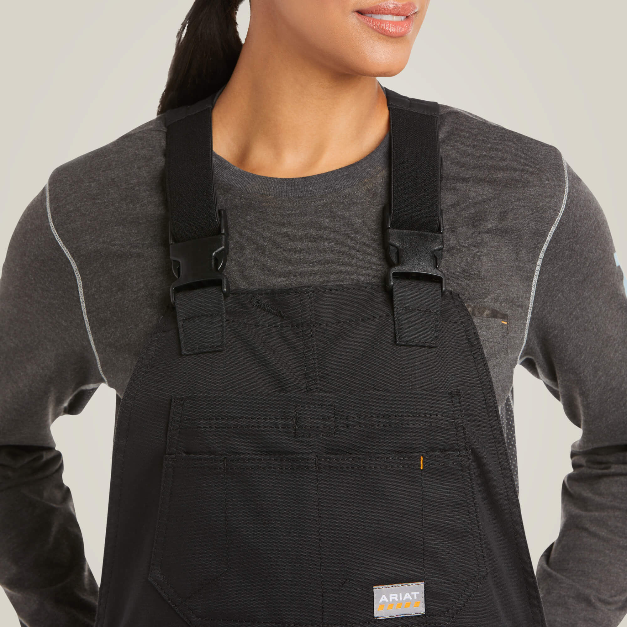 Women Rebar DuraCanvas Stretch Insulated Bib | Ariat