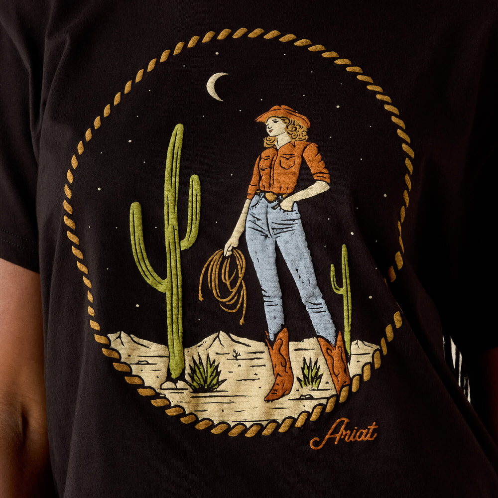 Women Ariat Night Sky Cowgirl T-Shirt | Ariat Discount