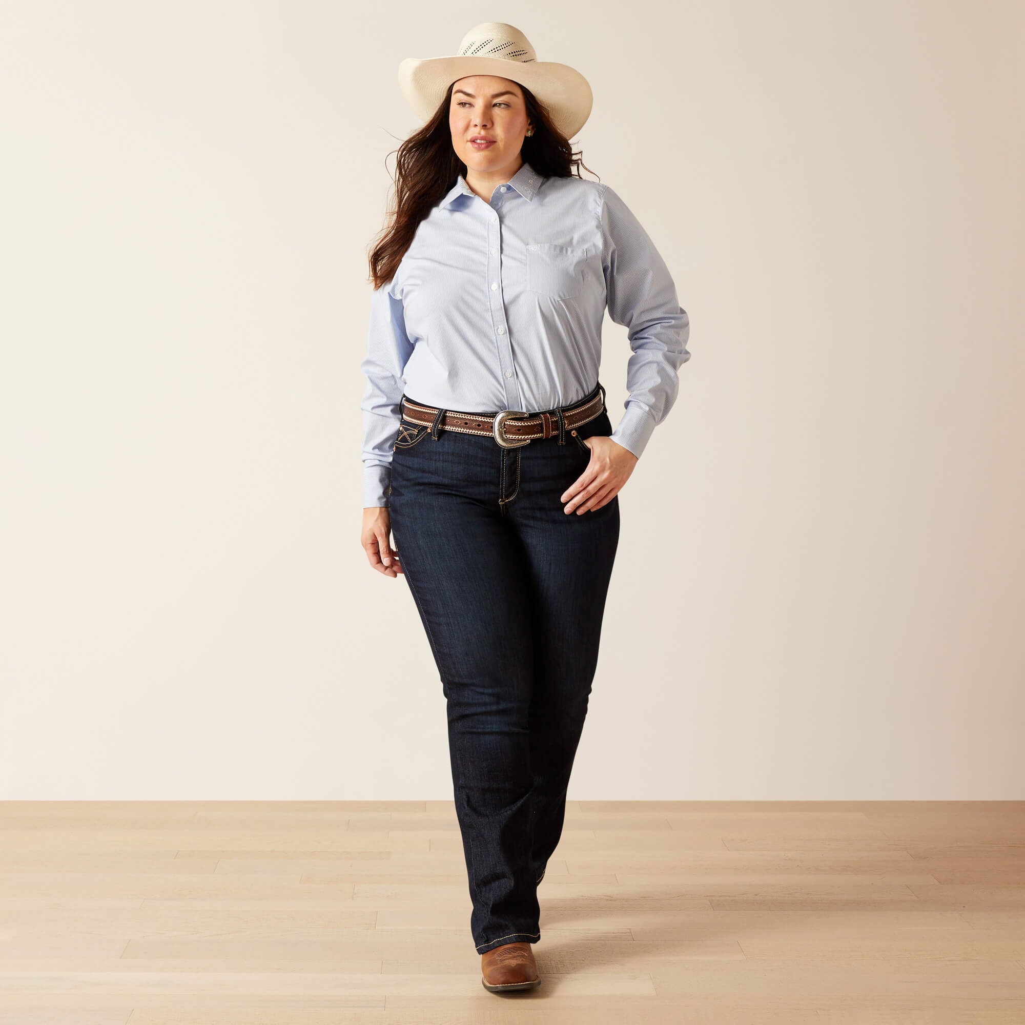 Women Team Kirby Stretch Shirt | Ariat Outlet