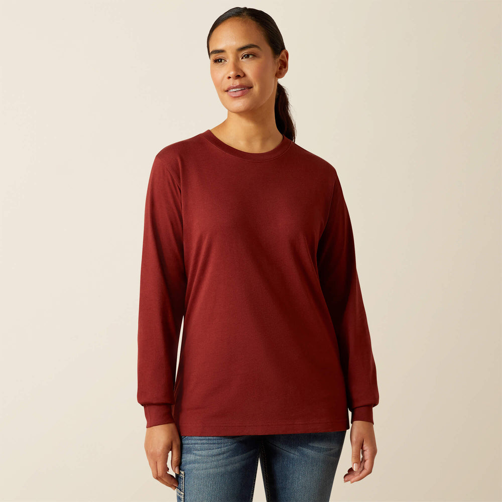 Women Rebar Cotton Strong Workshop Logo T-Shirt | Ariat for sale
