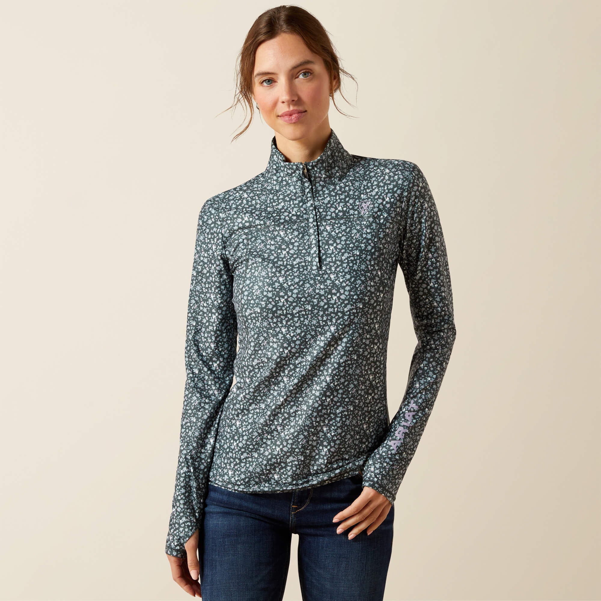 Women Lowell 3.0 1/4 Zip Baselayer | Ariat us
