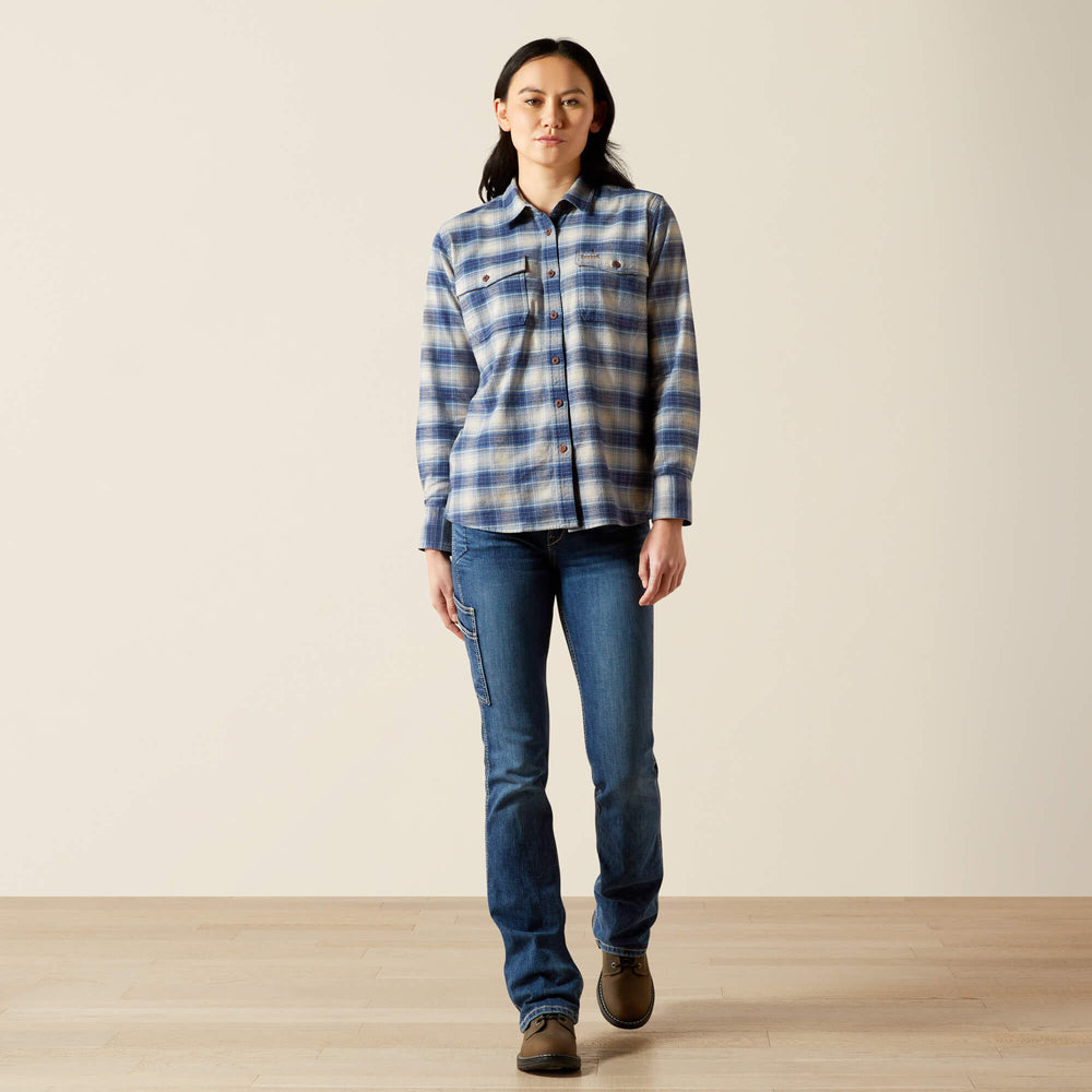 Women Rebar Flannel DuraStretch Work Shirt | Ariat on sale