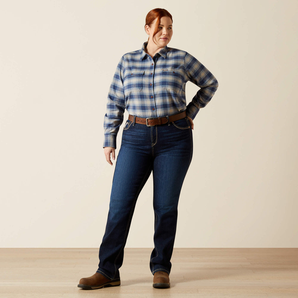 Women Rebar Flannel DuraStretch Work Shirt | Ariat on sale