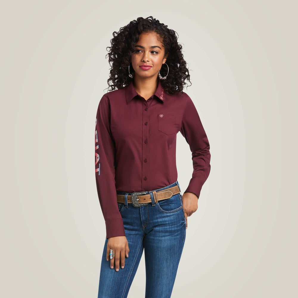 Women Team Kirby Stretch Shirt | Ariat Discount