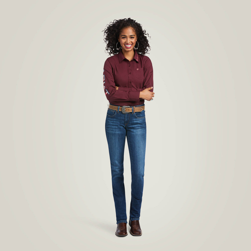 Women Team Kirby Stretch Shirt | Ariat Discount