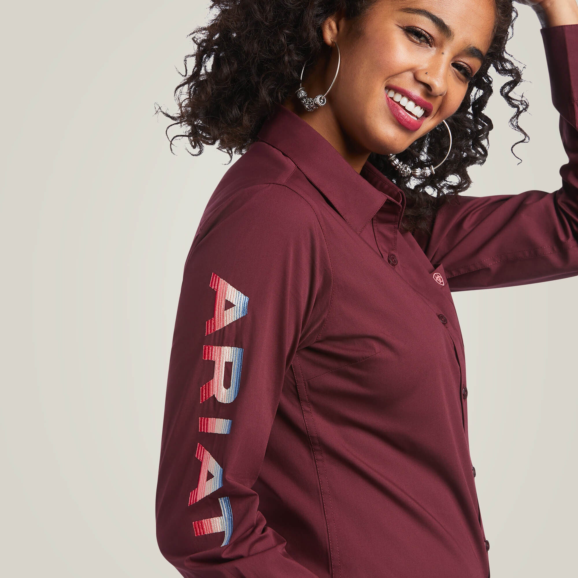 Women Team Kirby Stretch Shirt | Ariat Discount
