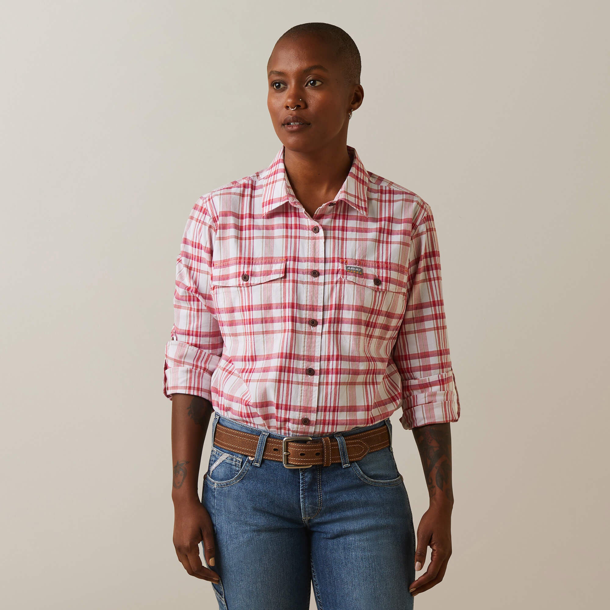 Women Rebar Made Tough DuraStretch Work Shirt | Ariat us