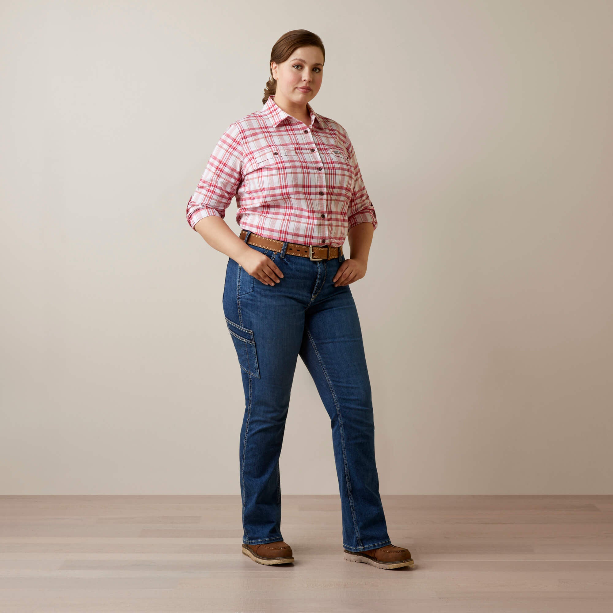 Women Rebar Made Tough DuraStretch Work Shirt | Ariat us