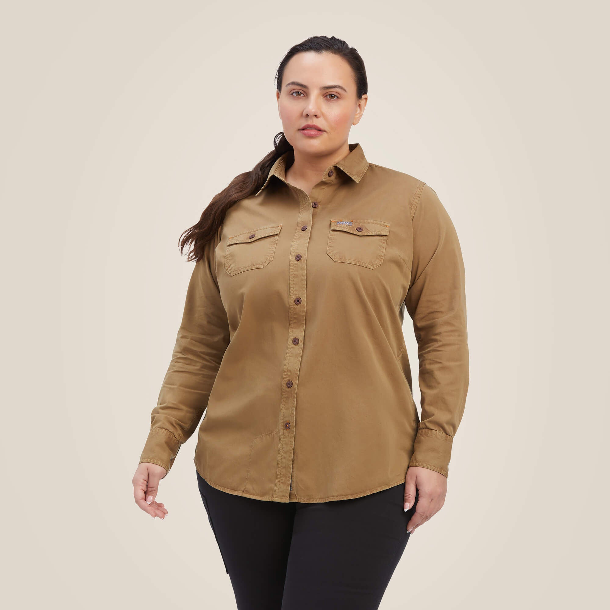Women Rebar Washed Twill Work Shirt | Ariat near me