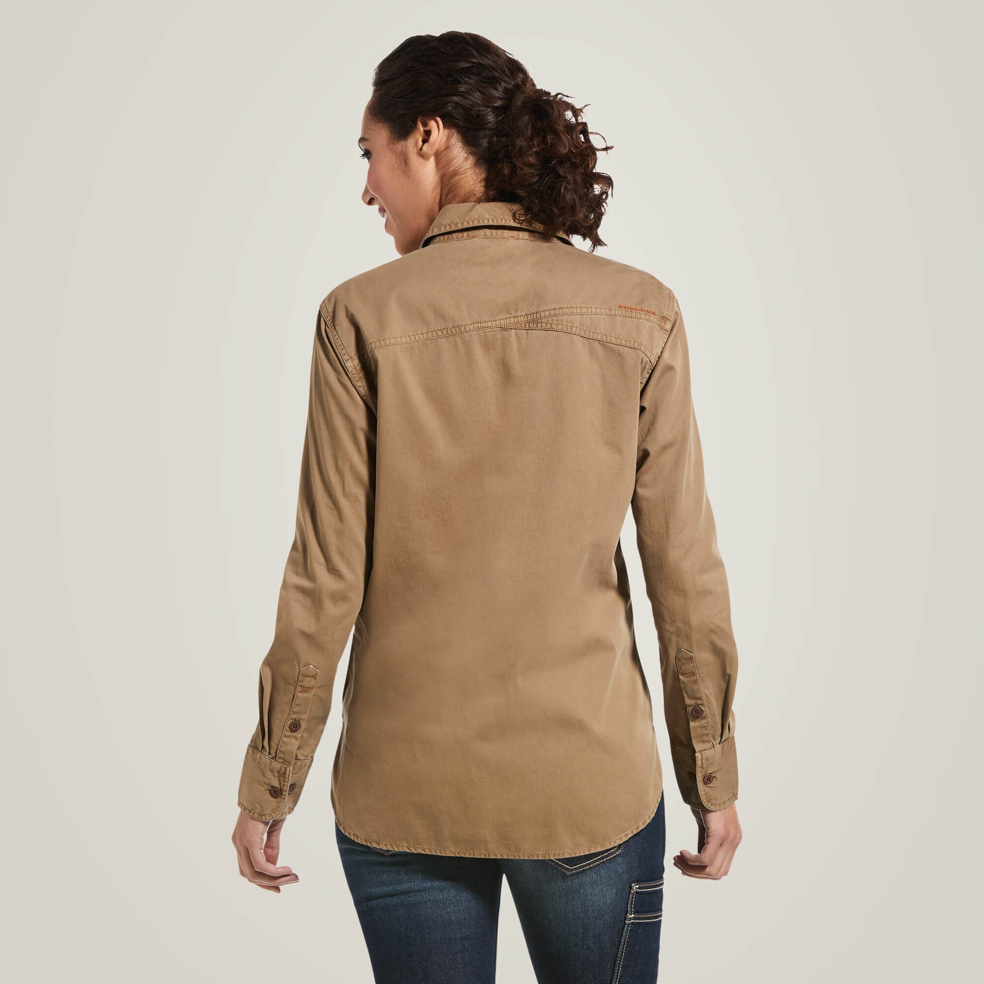 Women Rebar Washed Twill Work Shirt | Ariat near me