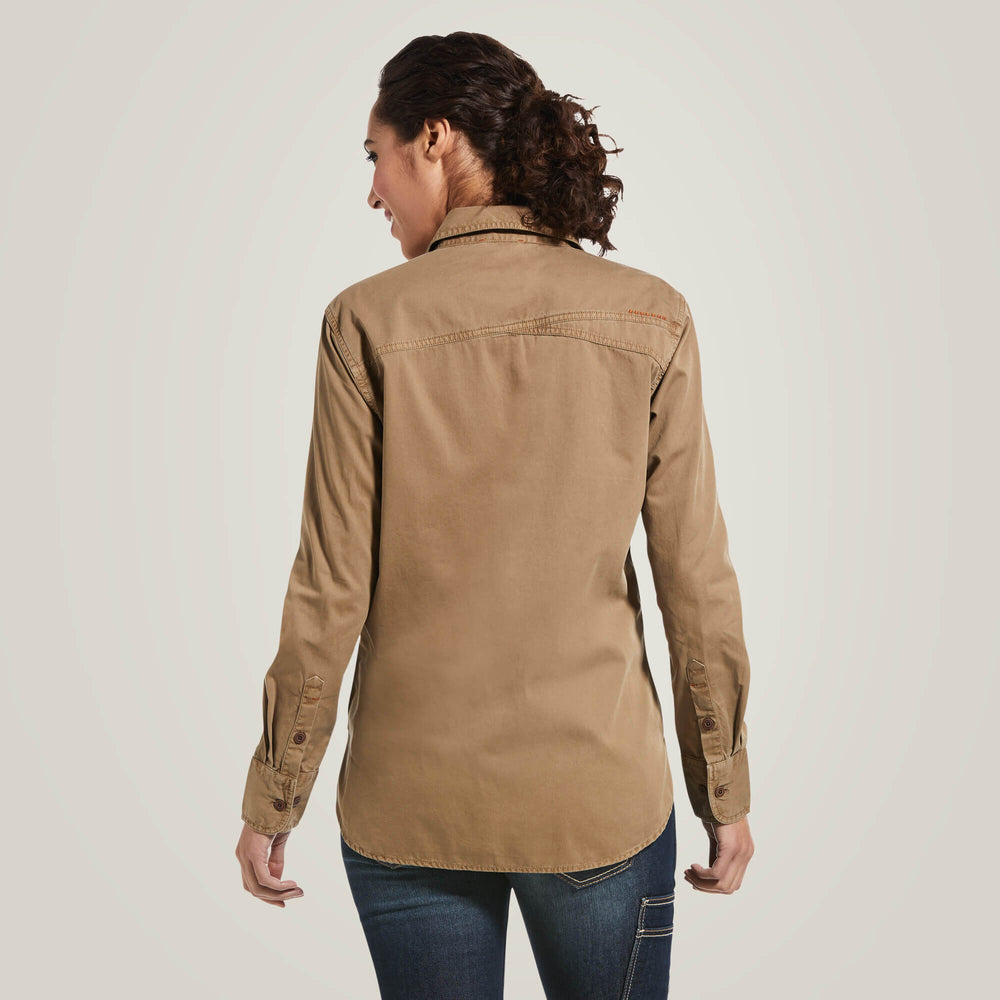 Women Rebar Washed Twill Work Shirt | Ariat near me