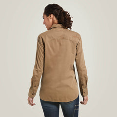 Women Rebar Washed Twill Work Shirt | Ariat near me