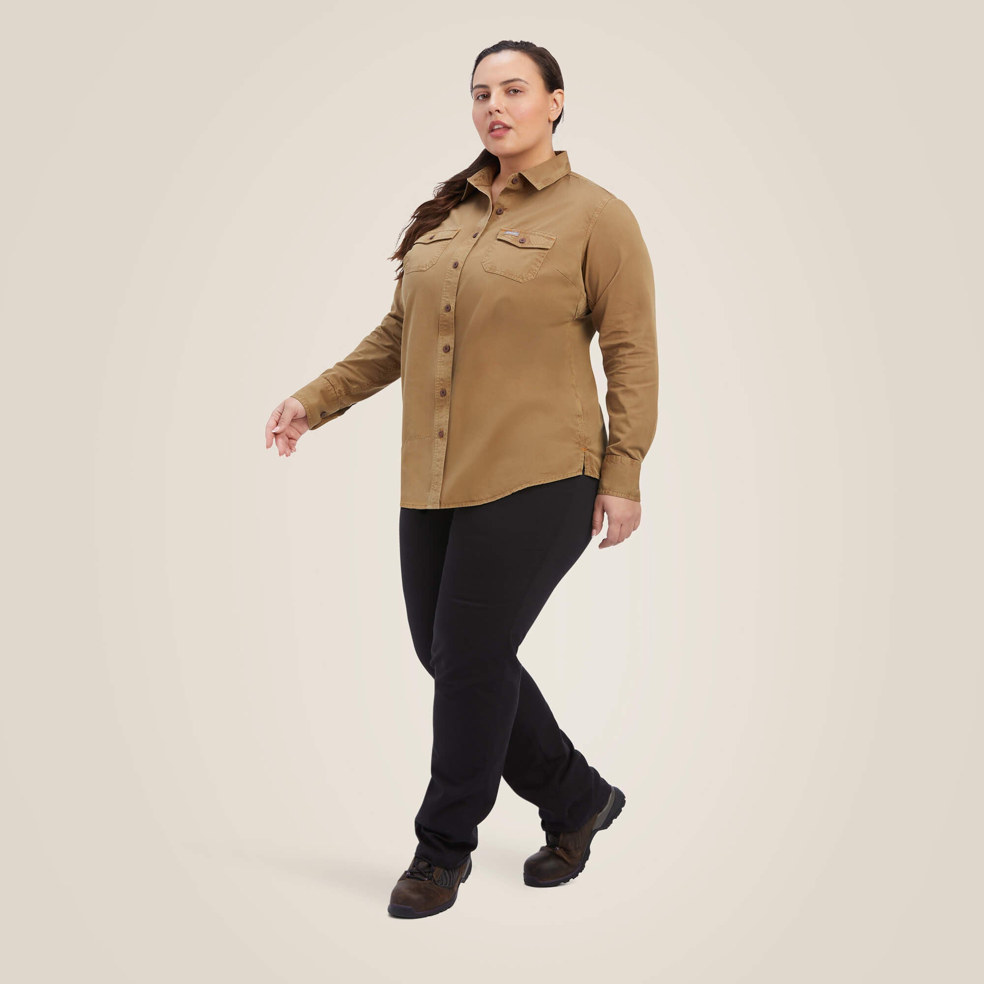Women Rebar Washed Twill Work Shirt | Ariat near me