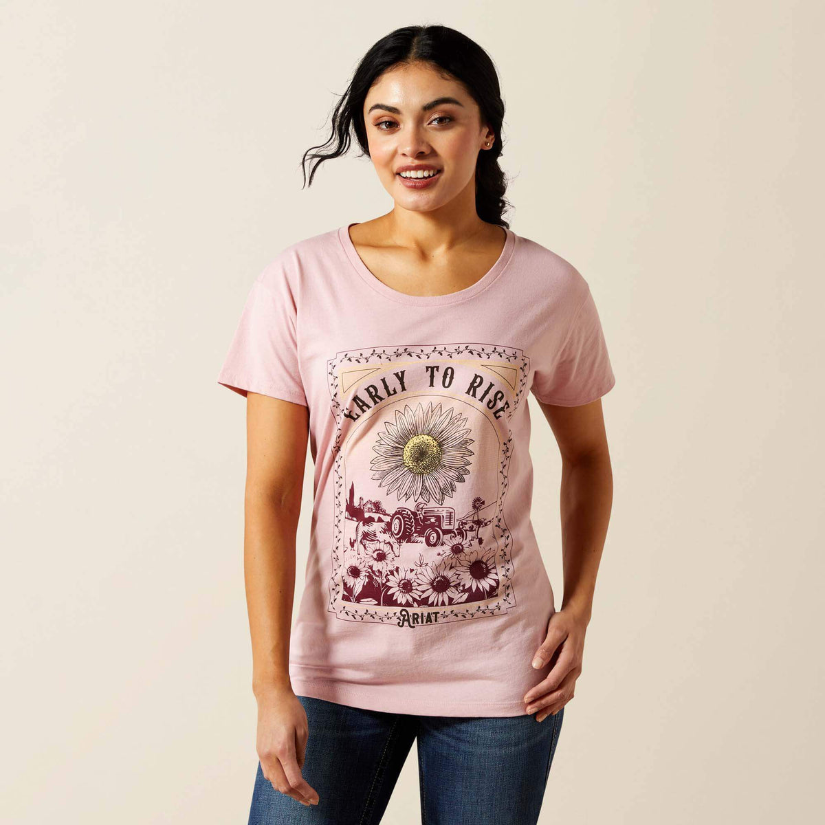 Women Ariat Early to Rise T-Shirt | Ariat Outlet