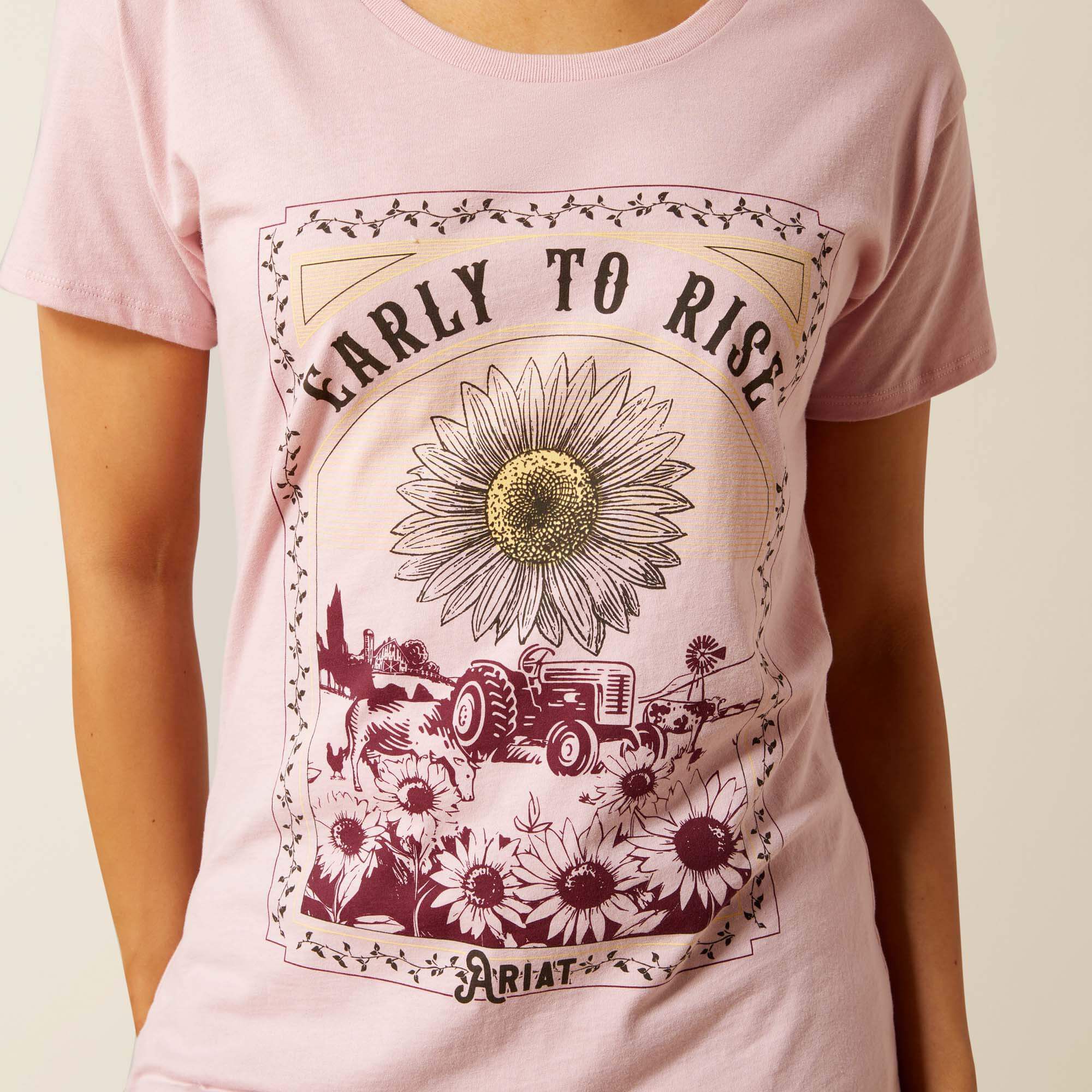 Women Ariat Early to Rise T-Shirt | Ariat Outlet