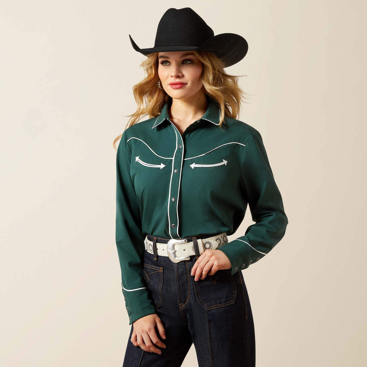 Women Mirrorball Blouse | Ariat
