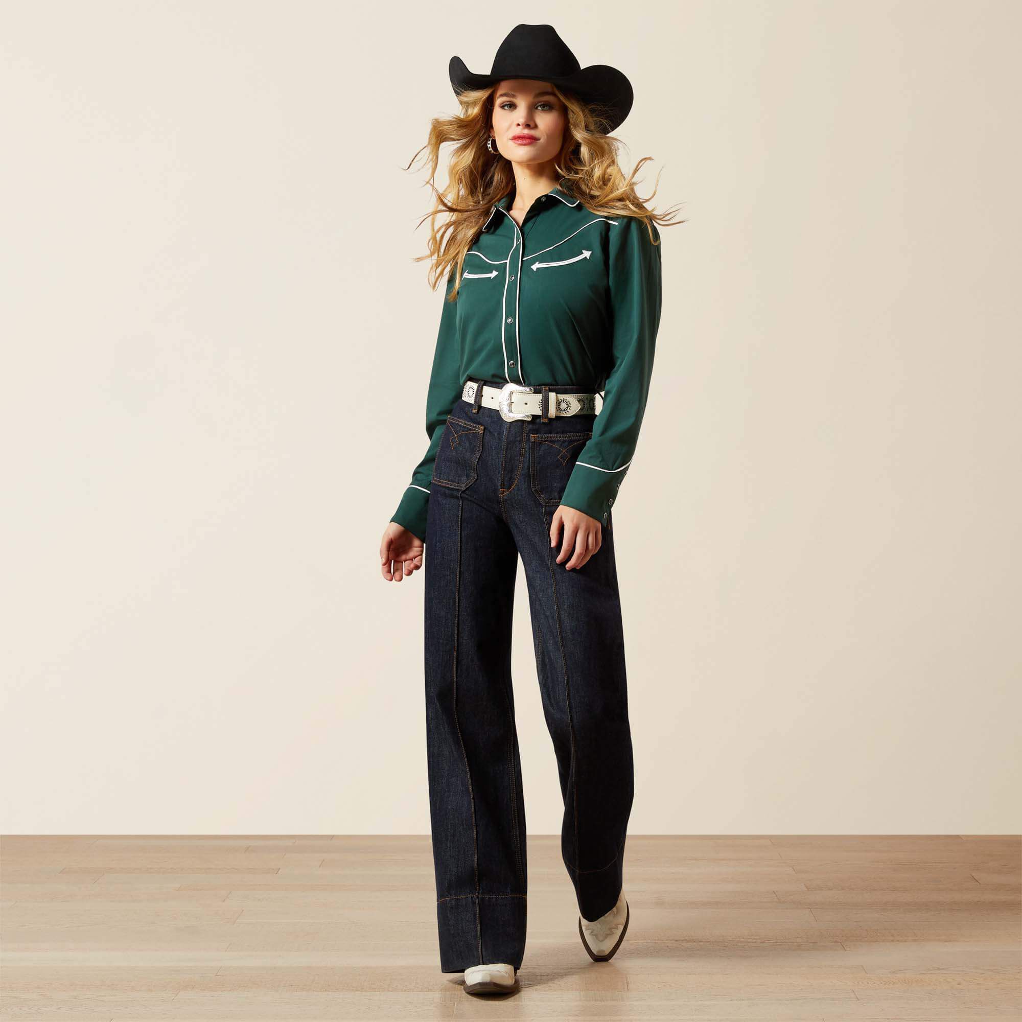 Women Mirrorball Blouse | Ariat