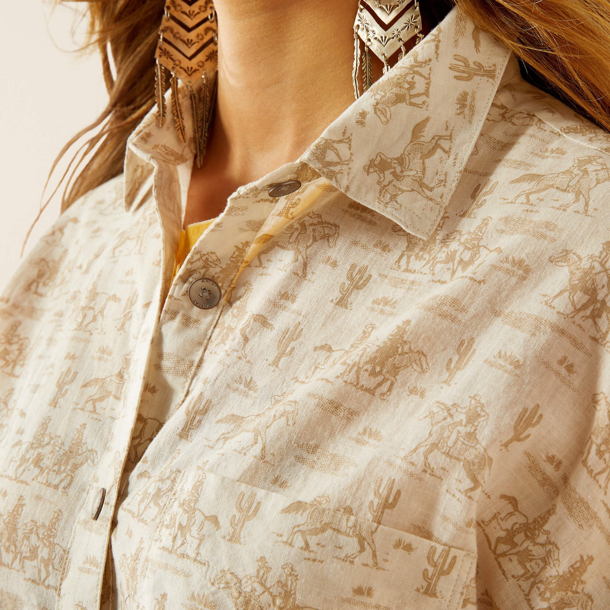 Women Poppy Summer Overshirt Shirt | Ariat us