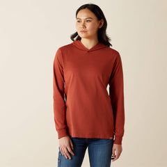 Women Rebar Cotton Strong Hooded T-Shirt | Ariat on sale