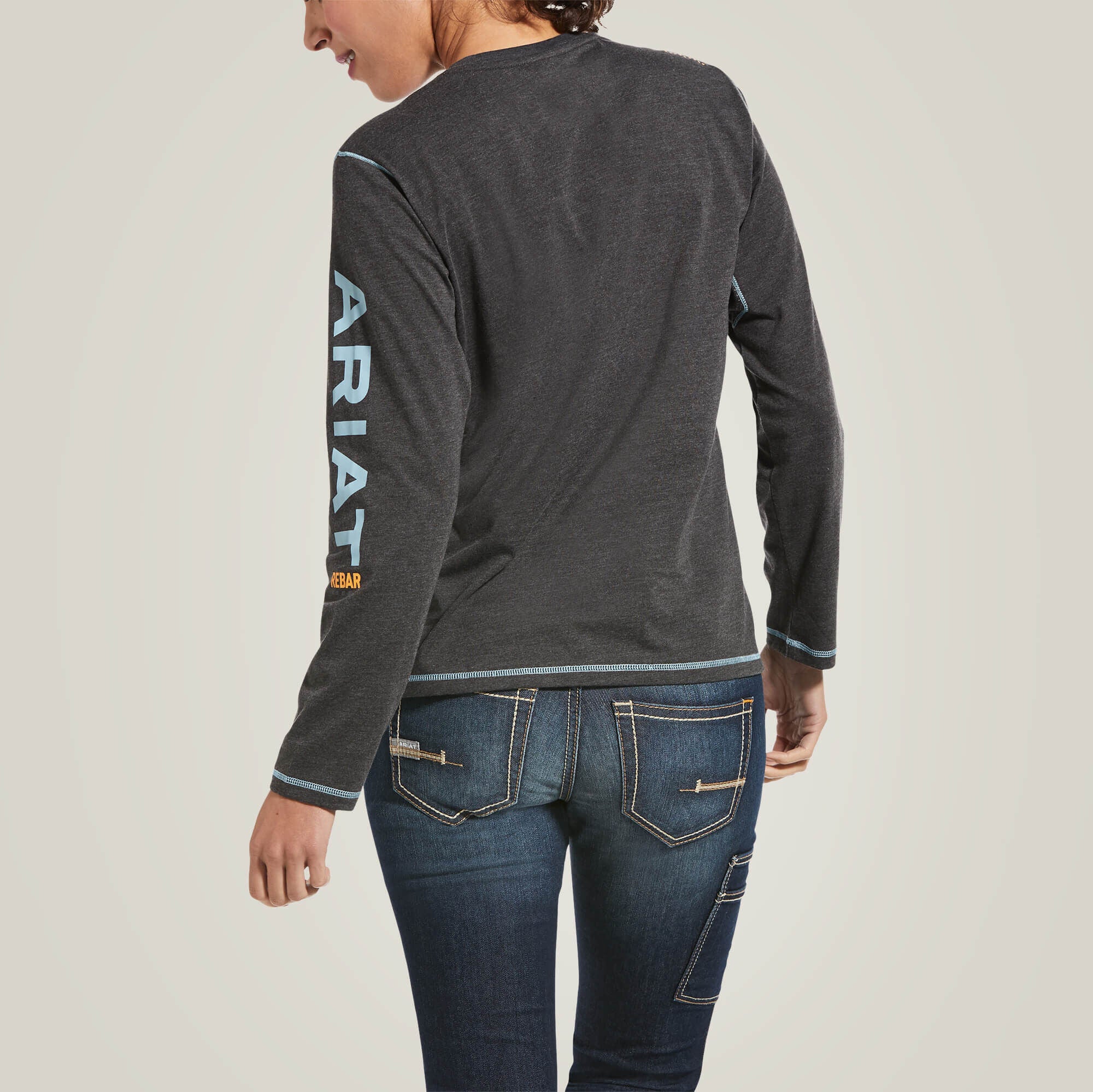 Women Rebar Workman Logo T-Shirt | Ariat Discount