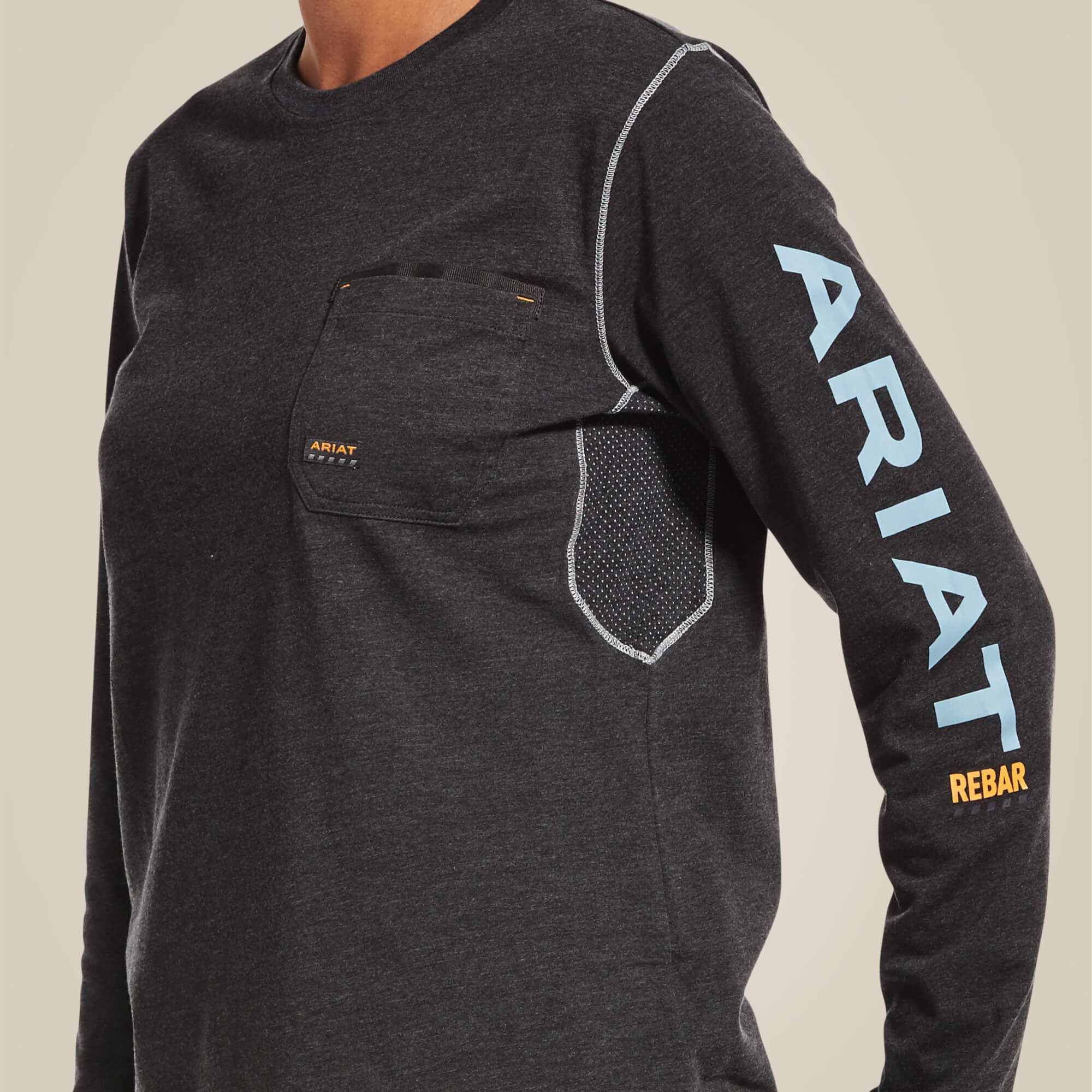 Women Rebar Workman Logo T-Shirt | Ariat Discount