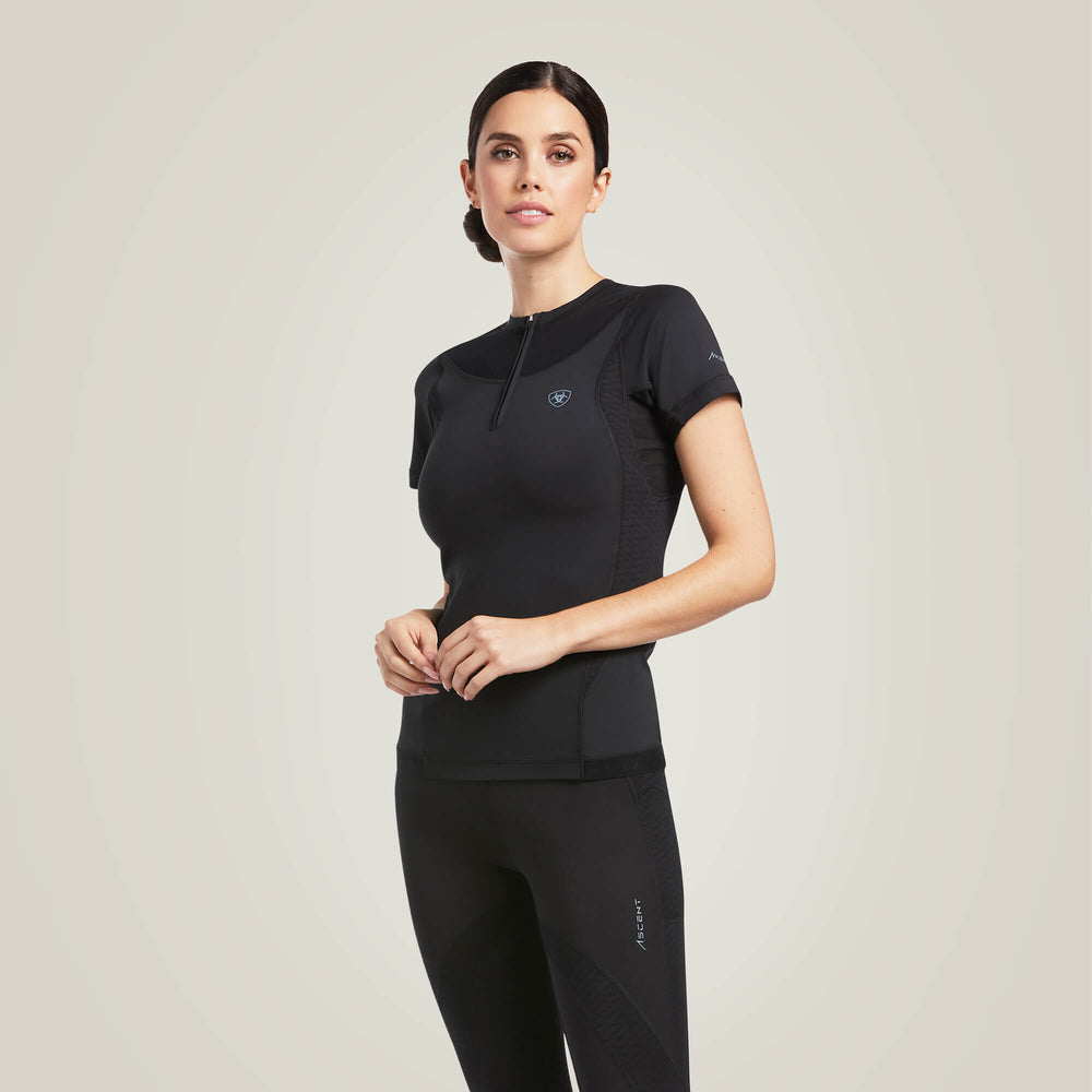 Women Ascent 1/4 Zip Baselayer | Ariat us