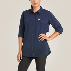Women Rebar Made Tough VentTEK DuraStretch Work Shirt | Ariat