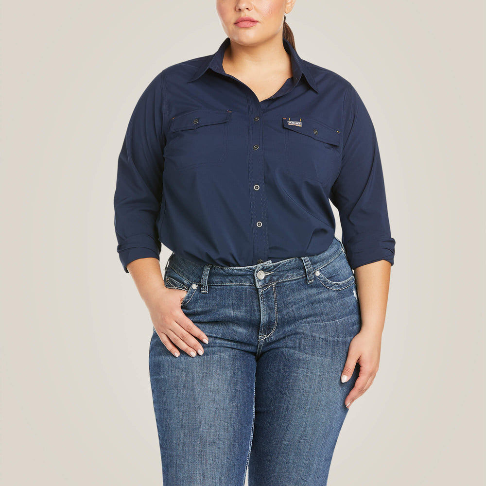 Women Rebar Made Tough VentTEK DuraStretch Work Shirt | Ariat