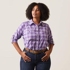 Women Rebar Made Tough DuraStretch Work Shirt | Ariat Discount