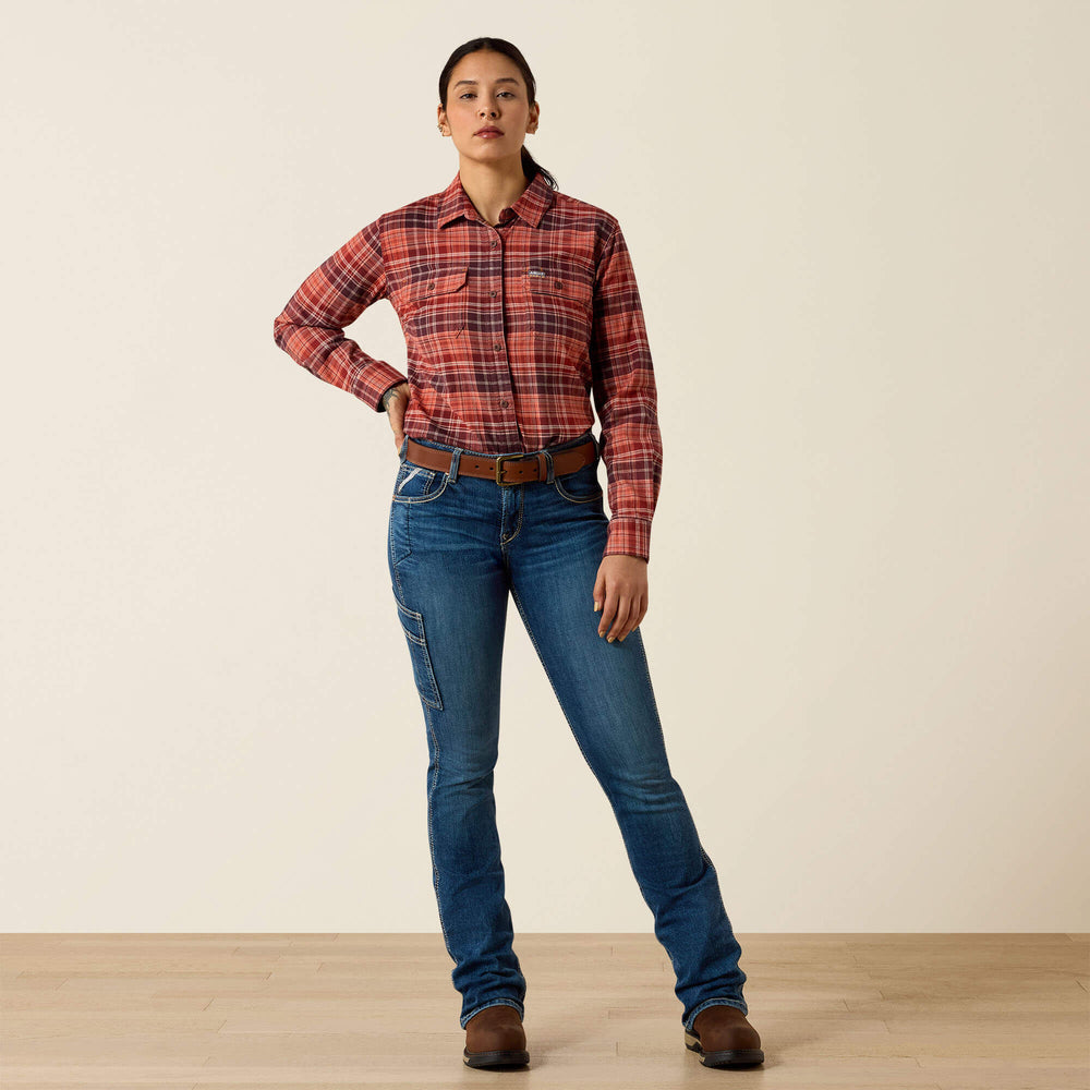 Women Rebar DuraStretch Flannel Tunic | Ariat on sale