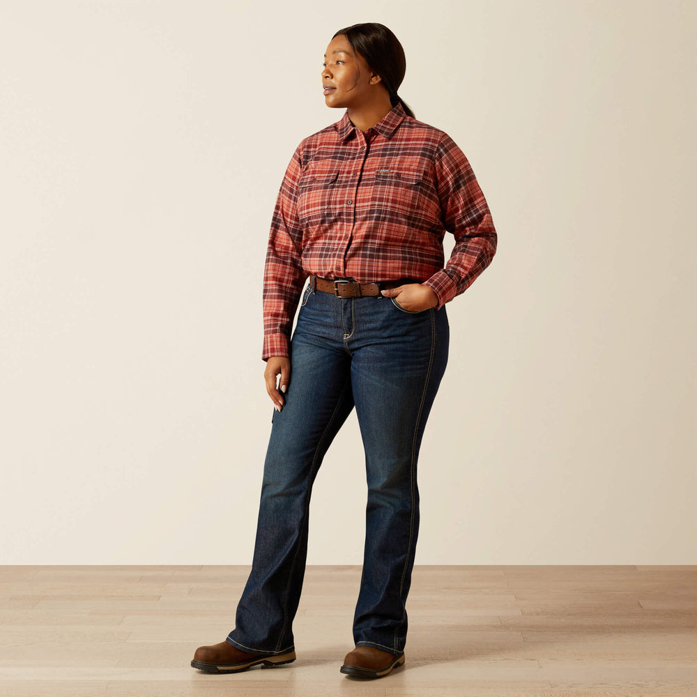 Women Rebar DuraStretch Flannel Tunic | Ariat on sale
