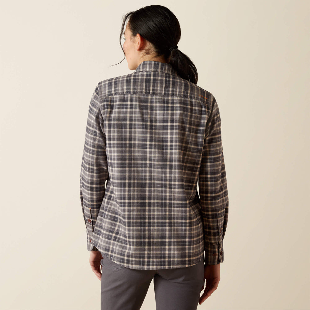 Women Rebar Flannel DuraStretch Work Shirt | Ariat