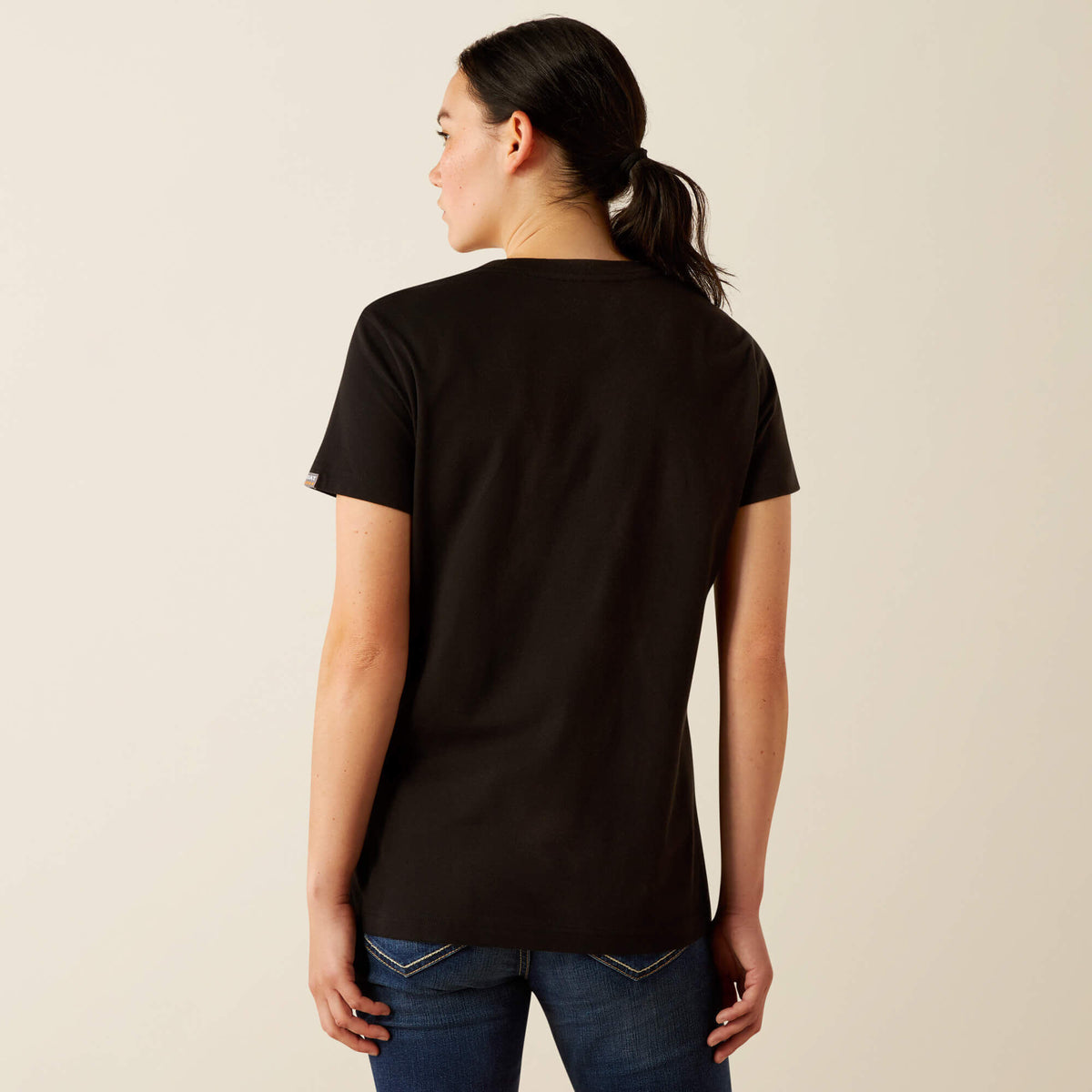 Women Rebar Cotton Strong Standard V-Neck T-Shirt | Ariat Discount