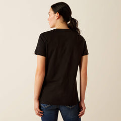 Women Rebar Cotton Strong Standard V-Neck T-Shirt | Ariat Discount