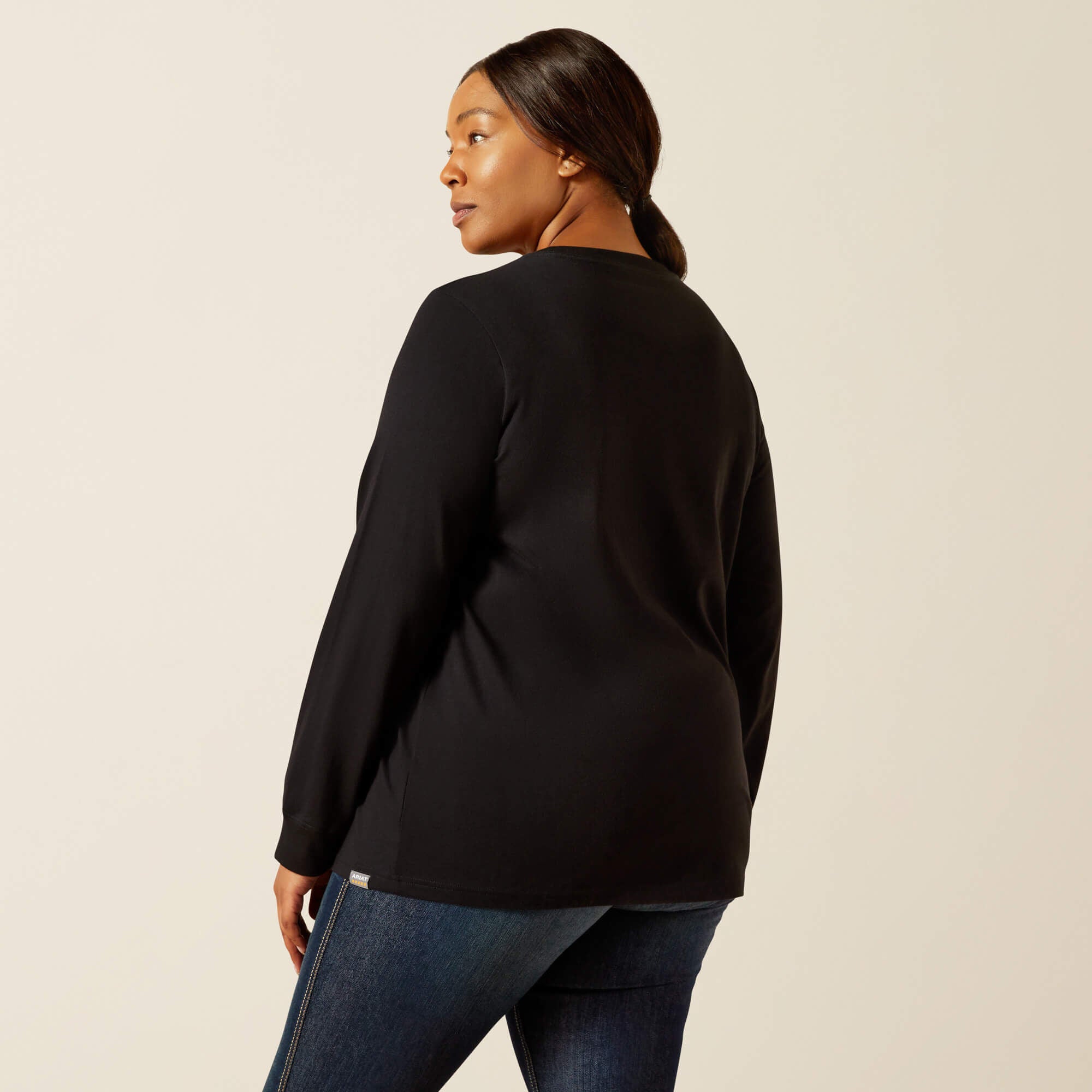 Women Rebar Cotton Strong Logo T-Shirt | Ariat Outlet