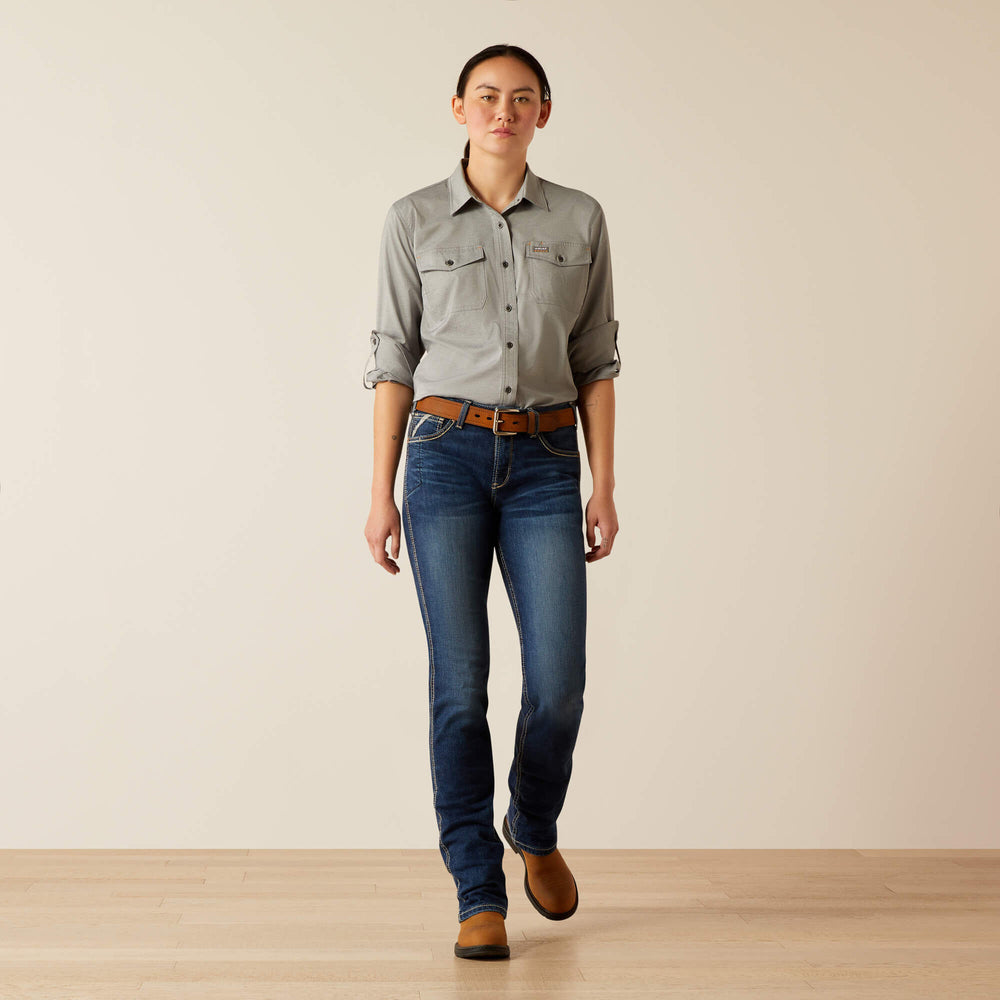 Women Rebar Made Tough VentTEK DuraStretch Work Shirt | Ariat
