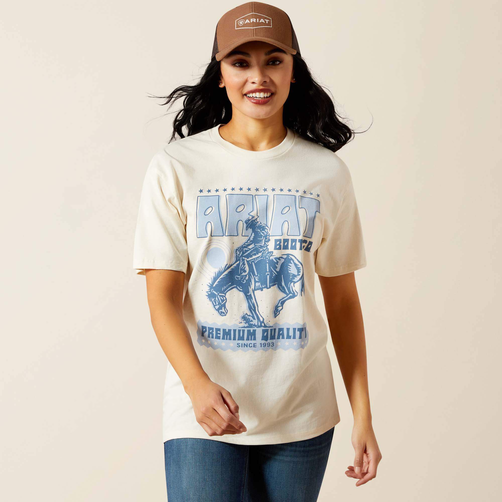 Women Ariat Retro Block Poster T-Shirt | Ariat on sale